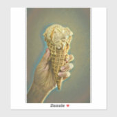 Eis-Lieblingsgeschenk Aufkleber (Blatt)