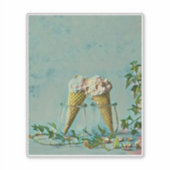 Eis-Lieblingsgeschenk Aufkleber (Vorderseite)