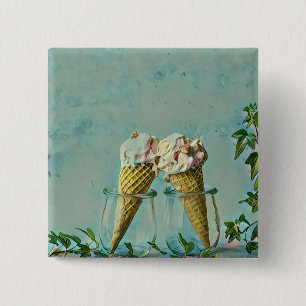 Eis-Lieblingsgeschenk Button