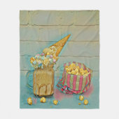 Eis-Lieblingsgeschenk Fleecedecke (Vorderseite)