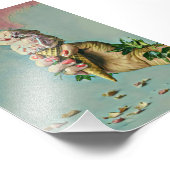 Eis-Lieblingsgeschenk Fotodruck (Ecke)