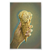 Eis-Lieblingsgeschenk Fotodruck (Vorne)