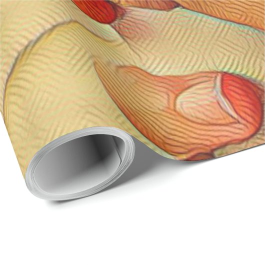 Eis-Lieblingsgeschenk Geschenkpapier (Rolleneckpunkt)