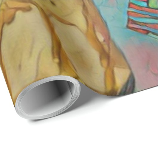 Eis-Lieblingsgeschenk Geschenkpapier (Rolleneckpunkt)