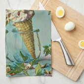 Eis-Lieblingsgeschenk Geschirrtuch (Viertel Falte)