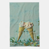 Eis-Lieblingsgeschenk Geschirrtuch (Vertikal)