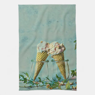 Eis-Lieblingsgeschenk Geschirrtuch