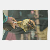 Eis-Lieblingsgeschenk Geschirrtuch (Horizontal)