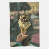 Eis-Lieblingsgeschenk Geschirrtuch (Vertikal)