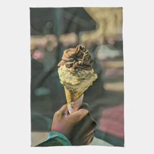 Eis-Lieblingsgeschenk Geschirrtuch