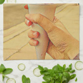 Eis-Lieblingsgeschenk Geschirrtuch (Gefaltet)