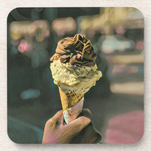 Eis-Lieblingsgeschenk Getränkeuntersetzer