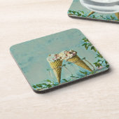 Eis-Lieblingsgeschenk Getränkeuntersetzer (Linke Seite)