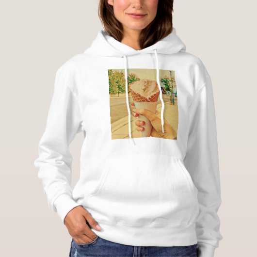 Eis-Lieblingsgeschenk Hoodie (Vorderseite)