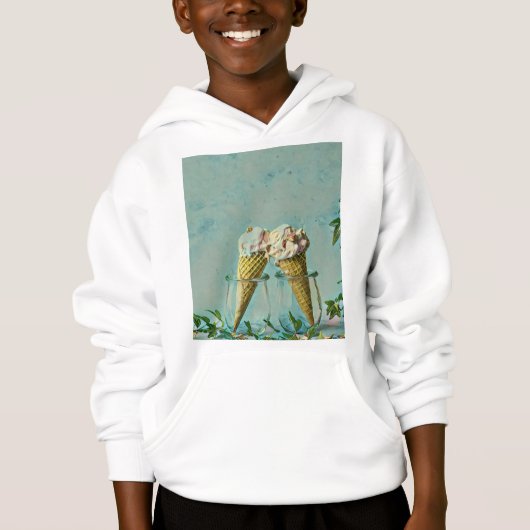 Eis-Lieblingsgeschenk Hoodie (Vorderseite)