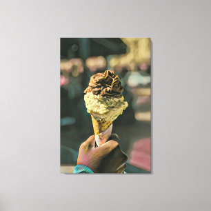 Eis-Lieblingsgeschenk Leinwanddruck