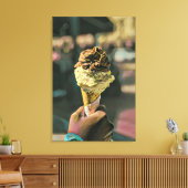 Eis-Lieblingsgeschenk Leinwanddruck (Insitu (Wohnzimmer))