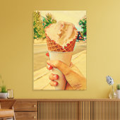 Eis-Lieblingsgeschenk Leinwanddruck (Insitu (Wohnzimmer))