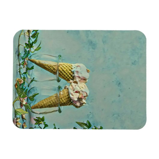 Eis-Lieblingsgeschenk Magnet (Horizontal)