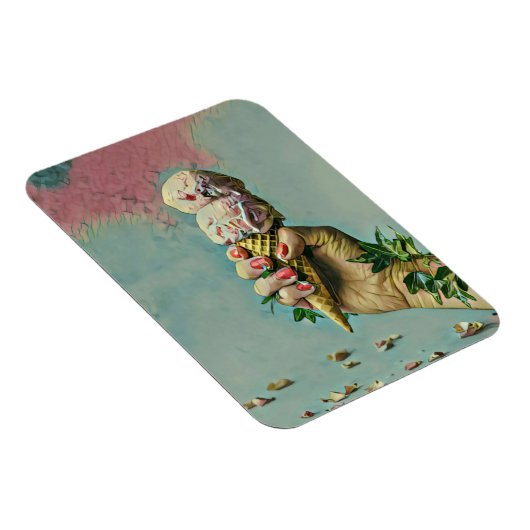 Eis-Lieblingsgeschenk Magnet (Rechte Seite)