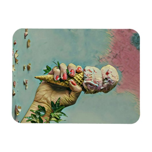 Eis-Lieblingsgeschenk Magnet (Horizontal)