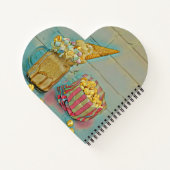 Eis-Lieblingsgeschenk Notizblock (Rückseite)