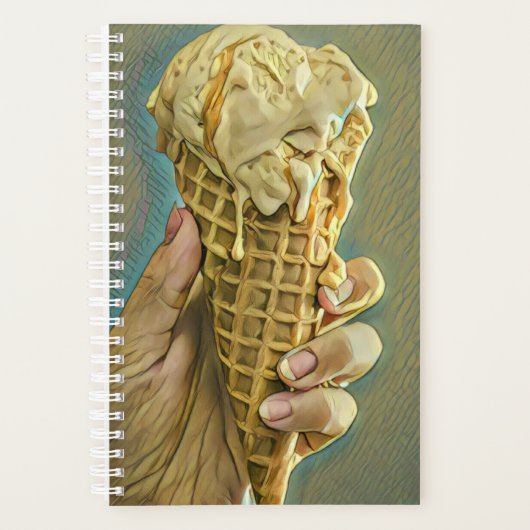 Eis-Lieblingsgeschenk Planer (Vorderseite)