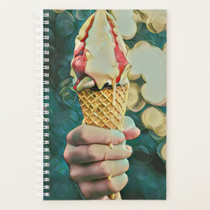 Eis-Lieblingsgeschenk Planer