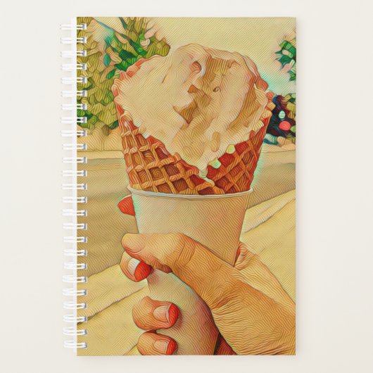 Eis-Lieblingsgeschenk Planer (Vorderseite)