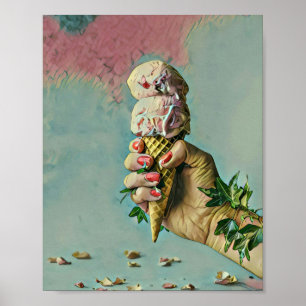 Eis-Lieblingsgeschenk Poster