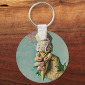 Eis-Lieblingsgeschenk Schlüsselanhänger (Vorderseite)