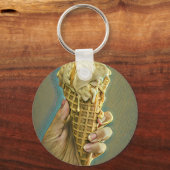 Eis-Lieblingsgeschenk Schlüsselanhänger (Vorderseite)