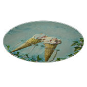 Eis-Lieblingsgeschenk Schneidebrett (Ecke)