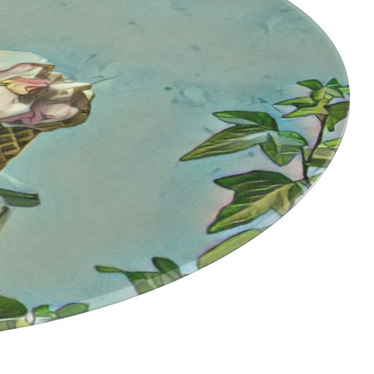 Eis-Lieblingsgeschenk Schneidebrett (Ecke)