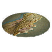 Eis-Lieblingsgeschenk Schneidebrett (Ecke)