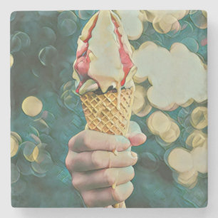 Eis-Lieblingsgeschenk Steinuntersetzer