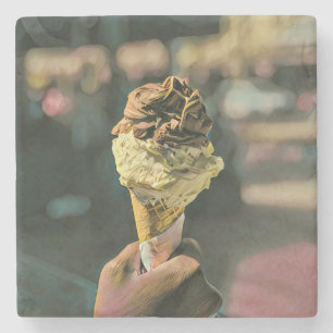 Eis-Lieblingsgeschenk Steinuntersetzer