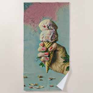Eis-Lieblingsgeschenk Strandtuch