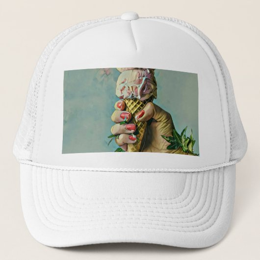 Eis-Lieblingsgeschenk Truckerkappe (Vorderseite)