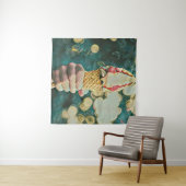 Eis-Lieblingsgeschenk Wandteppich (Beispiel (Horizontal))