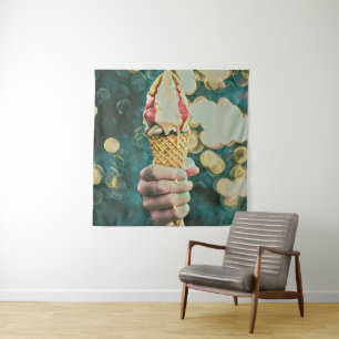 Eis-Lieblingsgeschenk Wandteppich