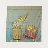 Eis-Lieblingsgeschenk Wandteppich (Vorderseite)