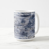 Eis Nicht ICE Mit Rand Kaffeetasse (VorderseiteRechts)