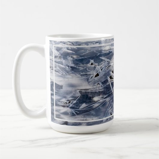 Eis Nicht ICE Mit Rand Kaffeetasse (Links)
