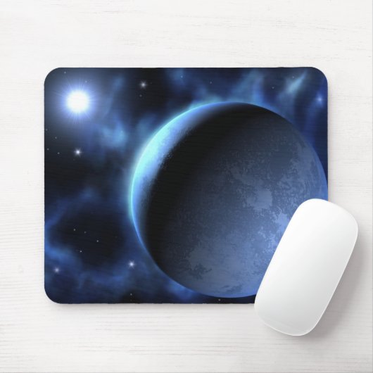 Eis-Planet Mousepad (Mit Mouse)