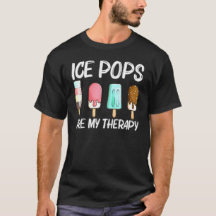 Eis Pop für Männer Eiscreme, gefroren Nahrungsmitt T-Shirt