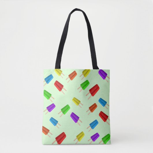 Eis Pops Texturtasche Tasche (Vorderseite)