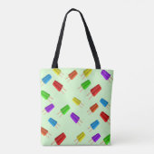 Eis Pops Texturtasche Tasche (Rückseite)