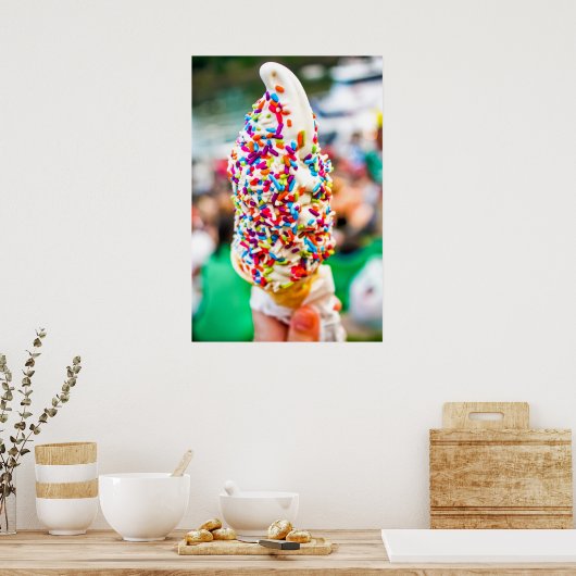 Eis-Poster Poster (Küche)