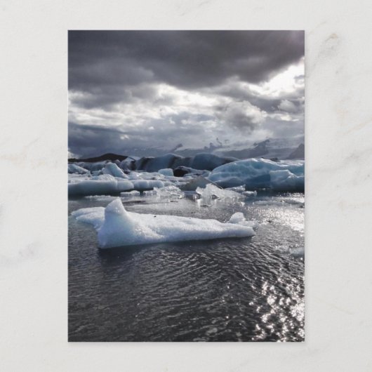 Eis Postkarte (Vorderseite)